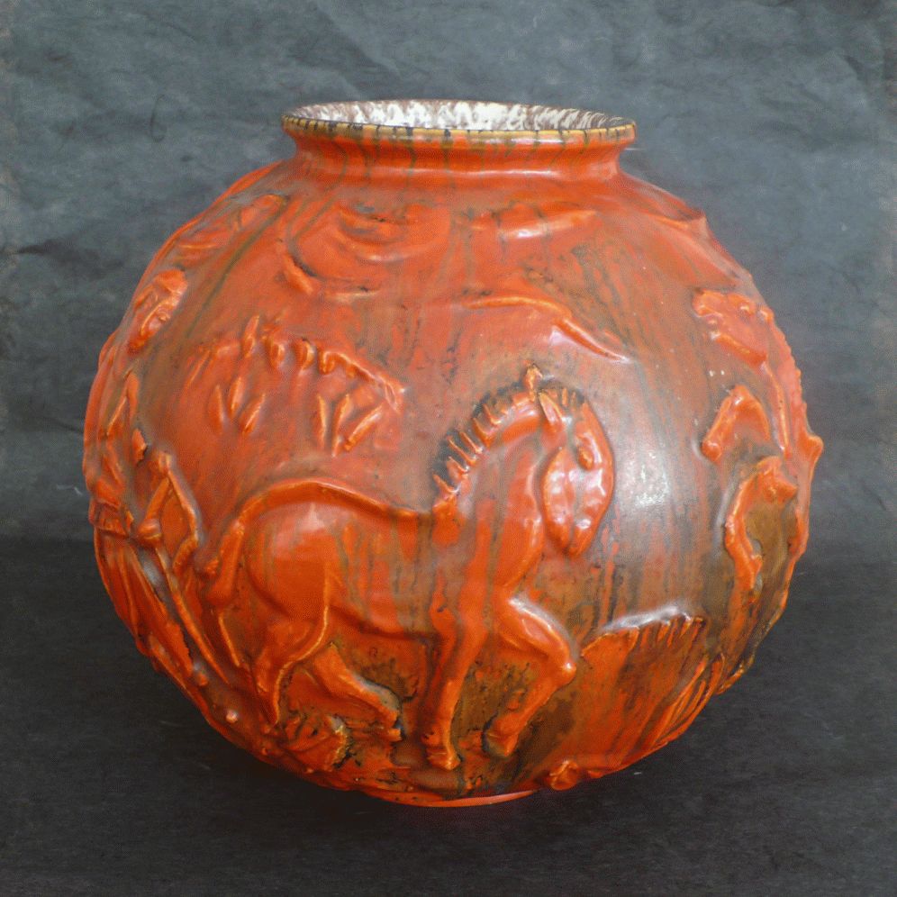 V&B vase mit Pferd 1 L1010384